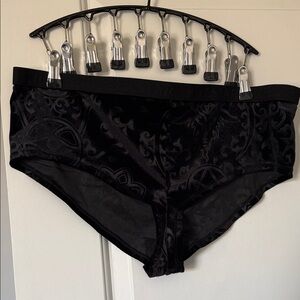 Killstar Black Patterned Men's Briefs